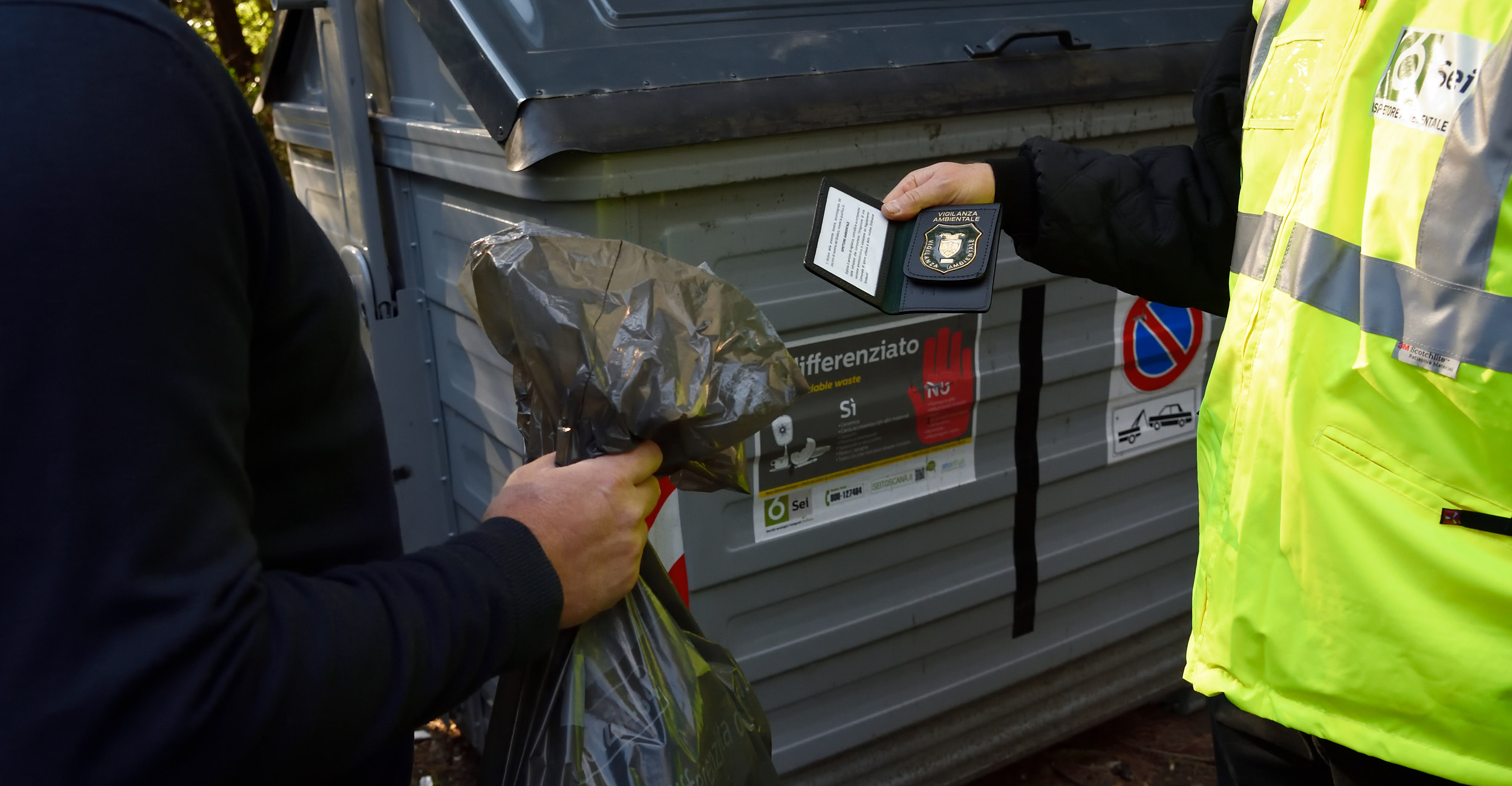 Servizio di controllo e prevenzione sul territorio, ispettori ambientali e fototrappole