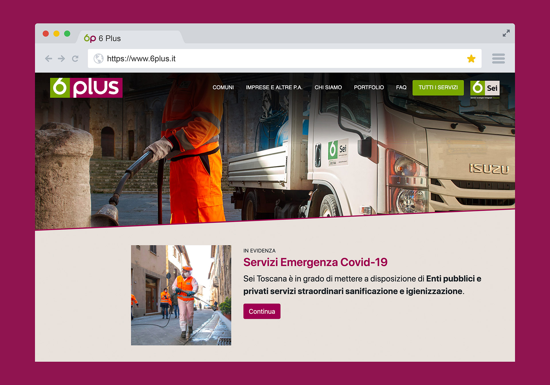 Ecco 6Plus: il nuovo sito internet di Sei Toscana per tutti i servizi opzionali a disposizione dei Comuni e delle Imprese del territorio